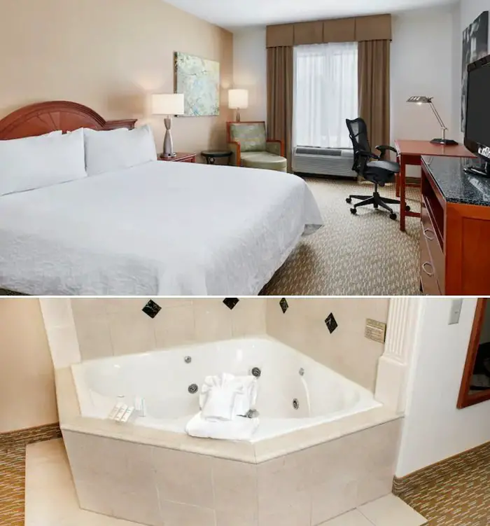 14 Charlotte Hotels with Hot Tub in Room or Jacuzzi Suites