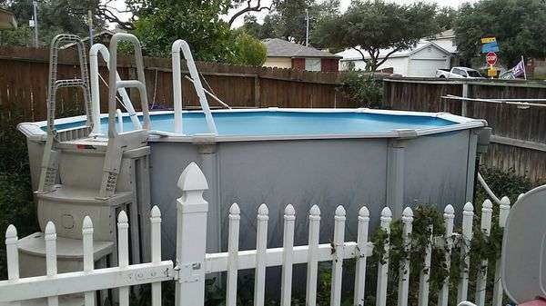 15 x4 above ground pool, $500, you have to dismantle the ...