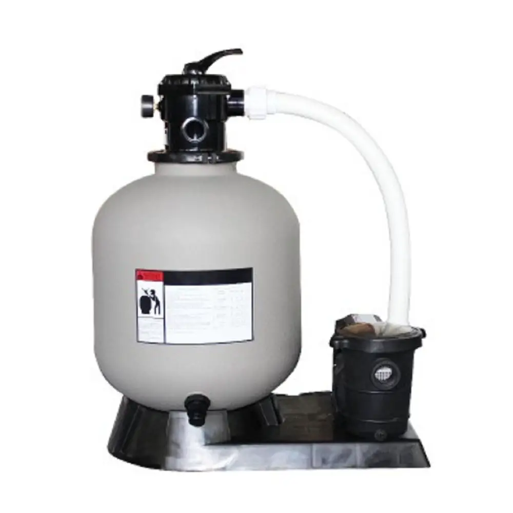 2.0 HP Sand Filter Combo with Pump Pressure for Above Ground Pools, 22 ...