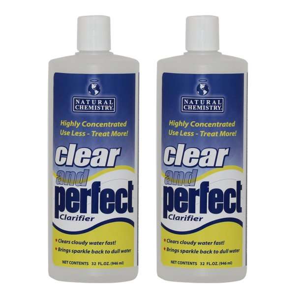 2) Natural Chemistry 03500 Clear &  Perfect Swimming Pool Clarifier