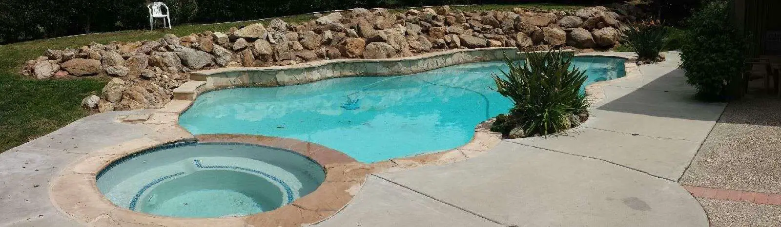 A gorgeous 15,000 gallon pool we recycled today.