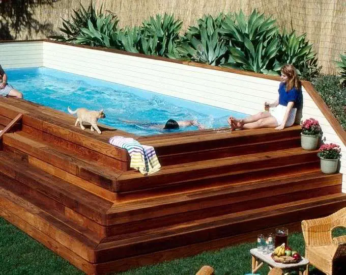 Above Ground Lap Pool DIGITAL Plans DIY Build Your Own ...