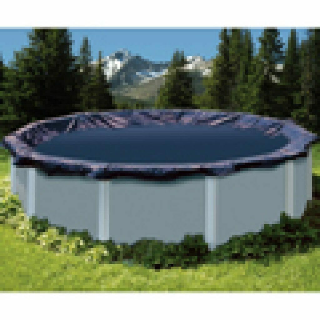 Above Ground Oval Deluxe Winter Cover
