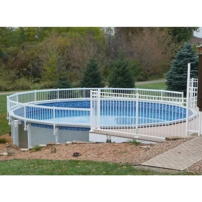 above ground pool ideas on a slope above ground pool ideas slope above ...