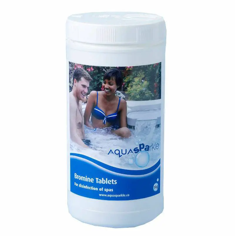 AquaSPArkle Bromine Tablets 1kg ~ Leicester Hot Tubs