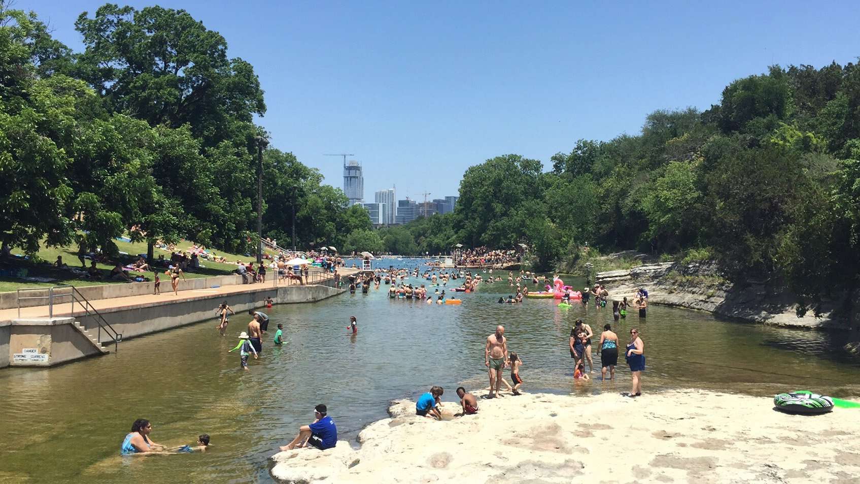 Barton Springs Pool will be open and ready for use soon