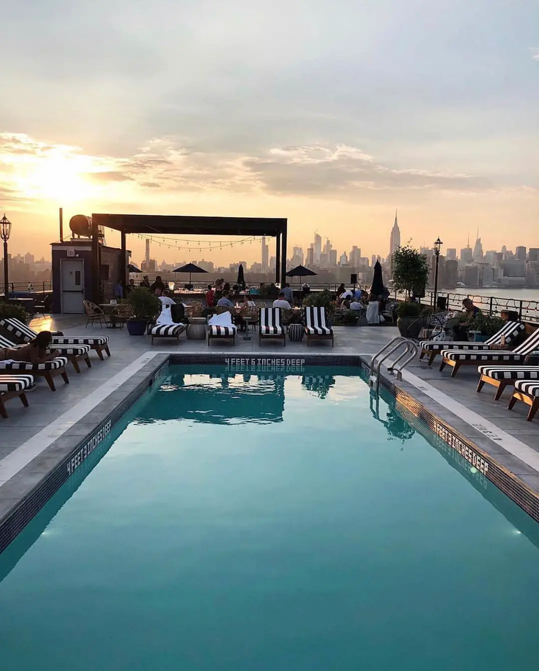 BEST ROOFTOP BARS on Instagram: âSunsets from rooftop pools are the ...
