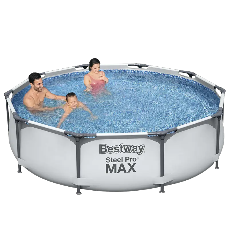 Bestway Above Ground Pool 10FT Easy Assemble Round Steel ...
