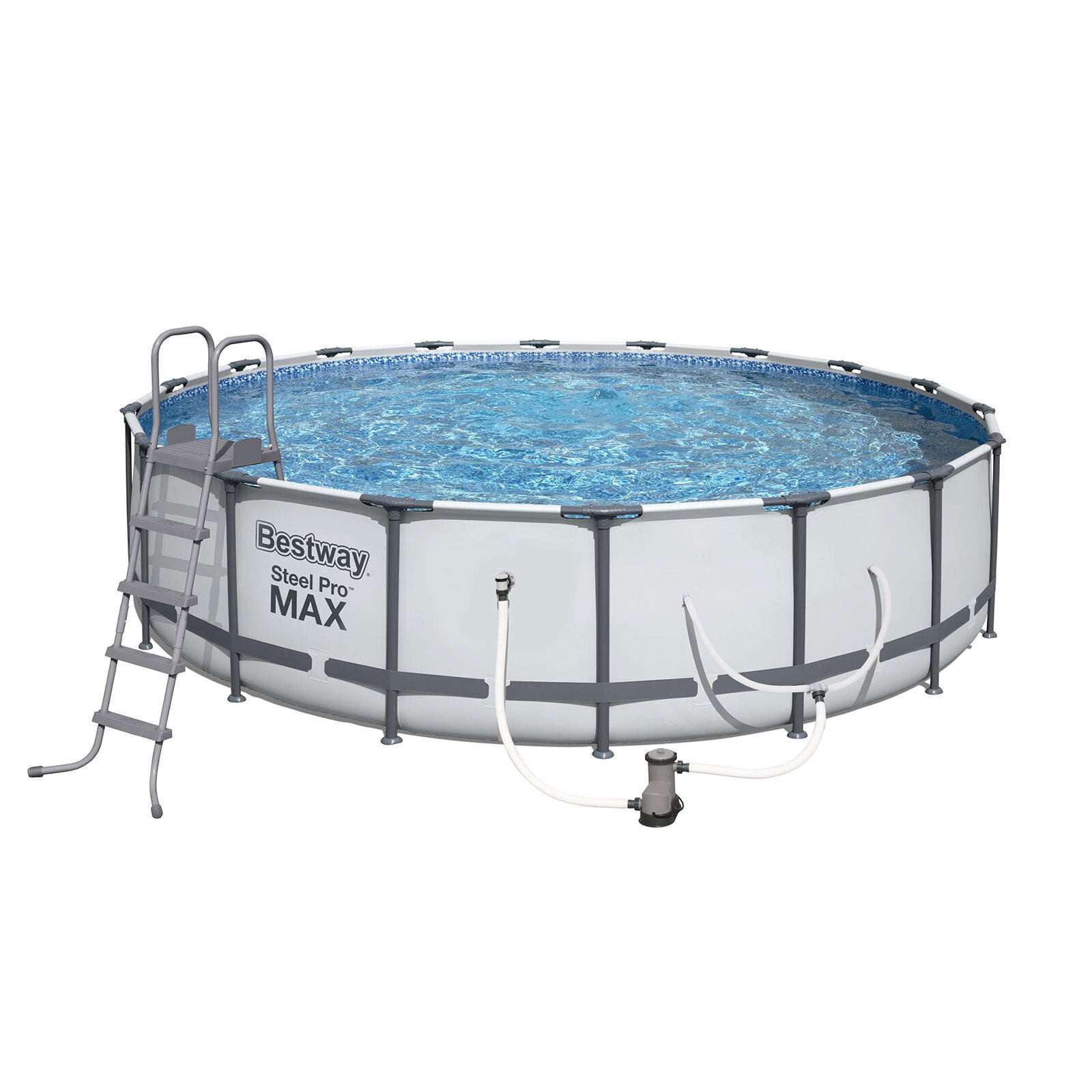 Bestway Steel Pro Frame Above Ground Swimming Pool 18ft ...