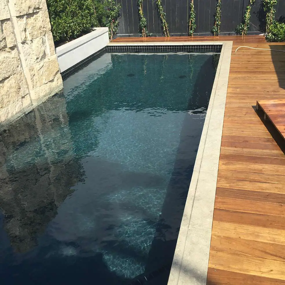Black Swimming Pool Project  Concrete Pool Systems