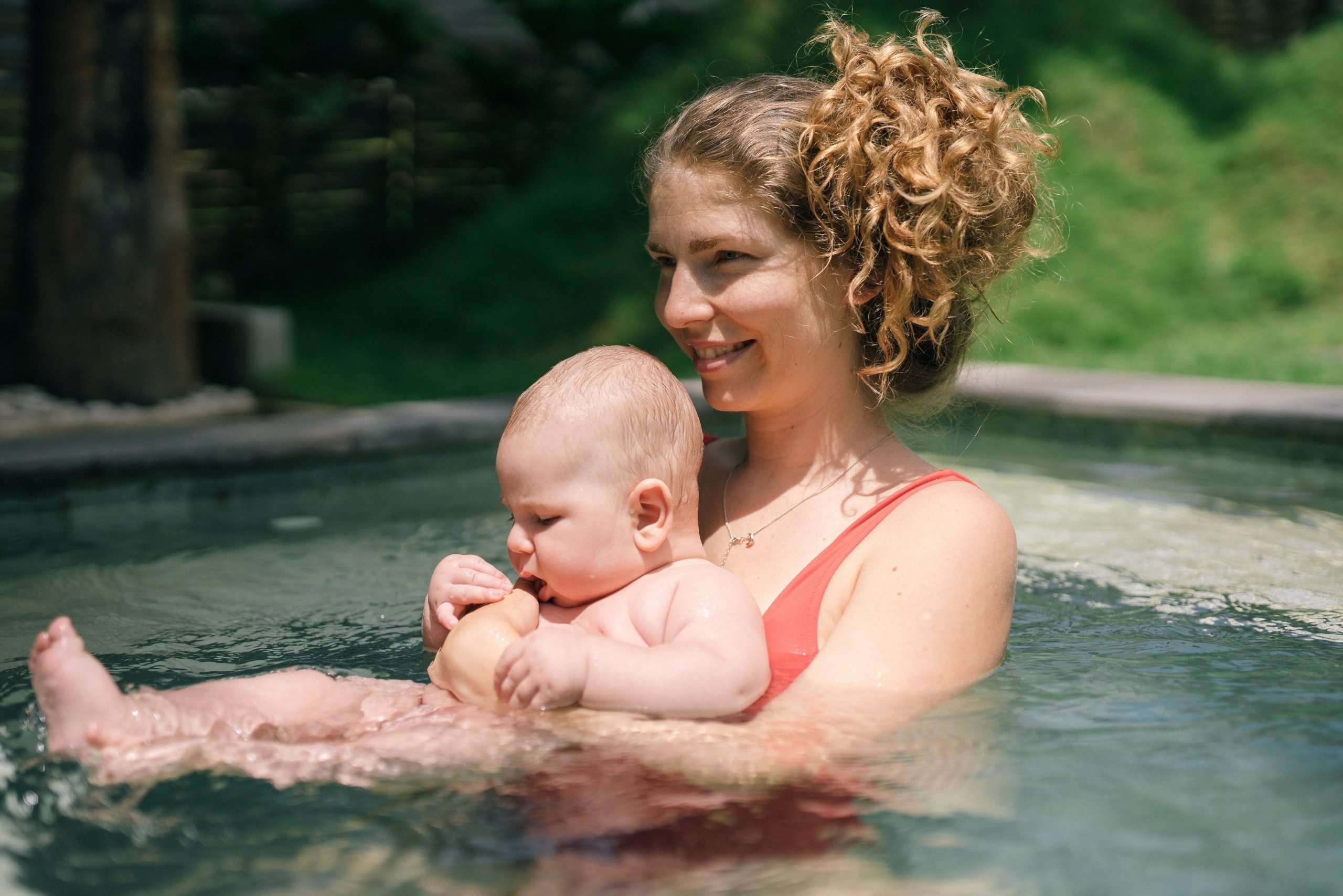 Can babies get sick from pool water?