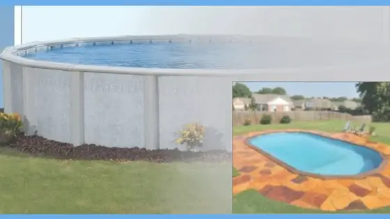 Can You Bury an Above Ground Pool?
