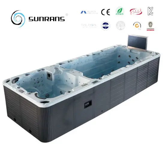 China Ce Approved Luxury Combo Hot Tub Above Ground Pool