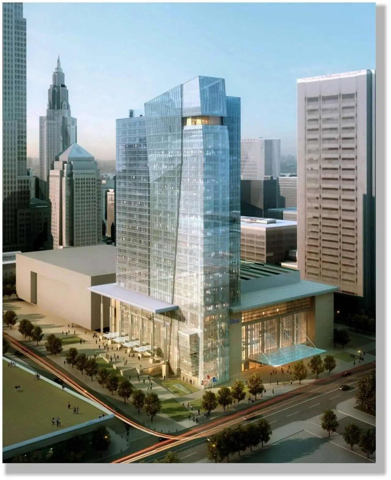 Cleveland 2021: Downtown Hilton Unveils Indoor Entertainment Complex ...
