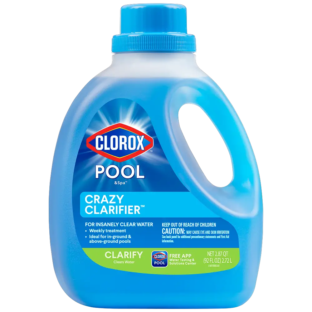 Clorox Pool& Spa Crazy Clarifier for Insanely Clear Pool ...