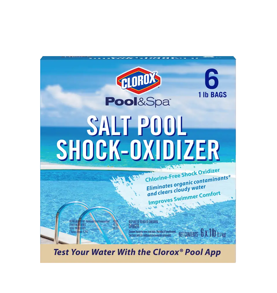 Clorox Pool& Spa Salt Essence Salt Pool Chlorine Free Shock ...