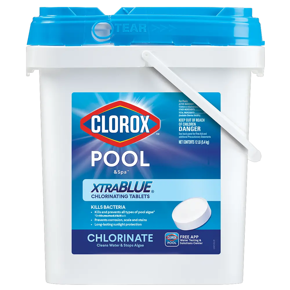 Clorox Pool& Spa XtraBlue 3"  Chlorinating Tablets for ...