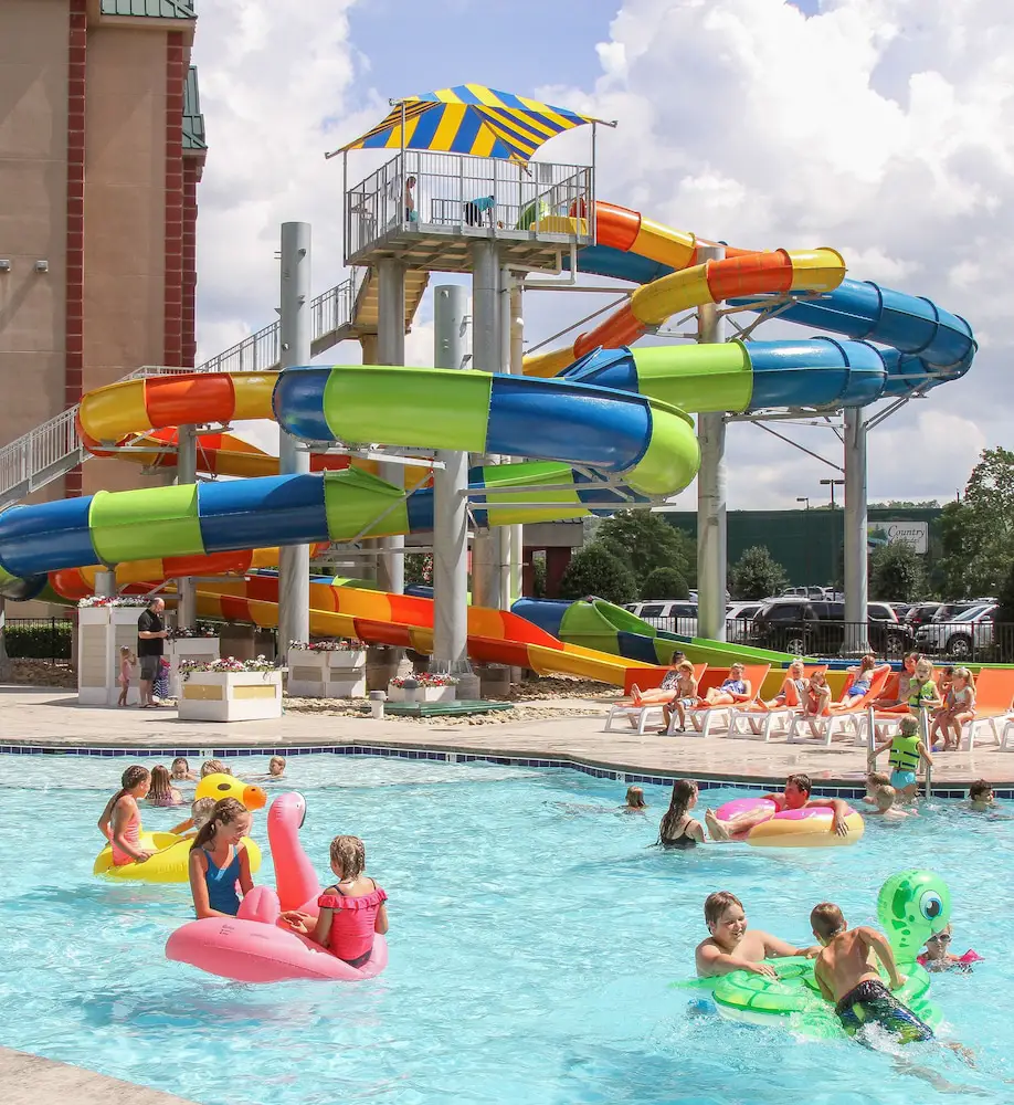 Country Cascades Waterpark Resort in Pigeon Forge