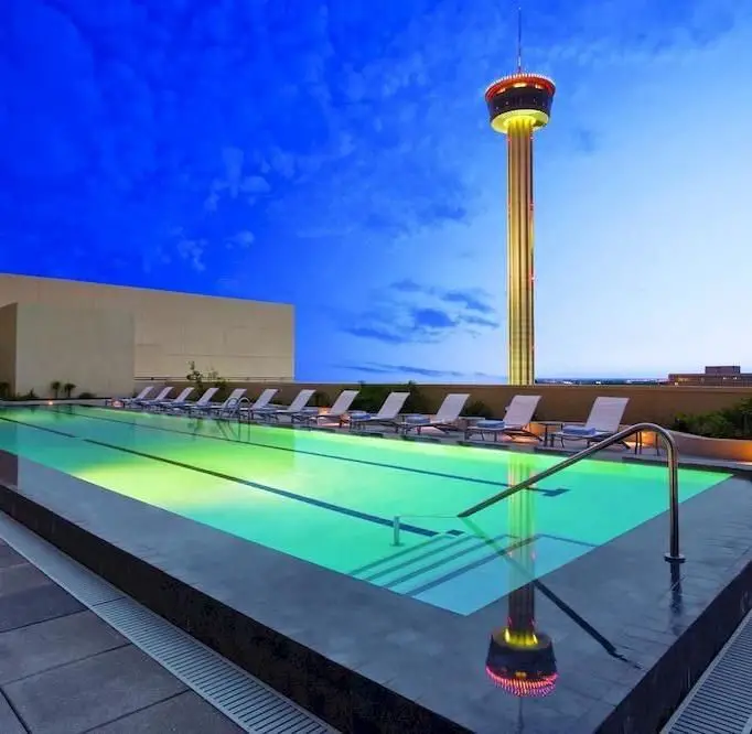 Grand Hyatt San Antonio San Antonio, Texas City Modern Pool sky ...