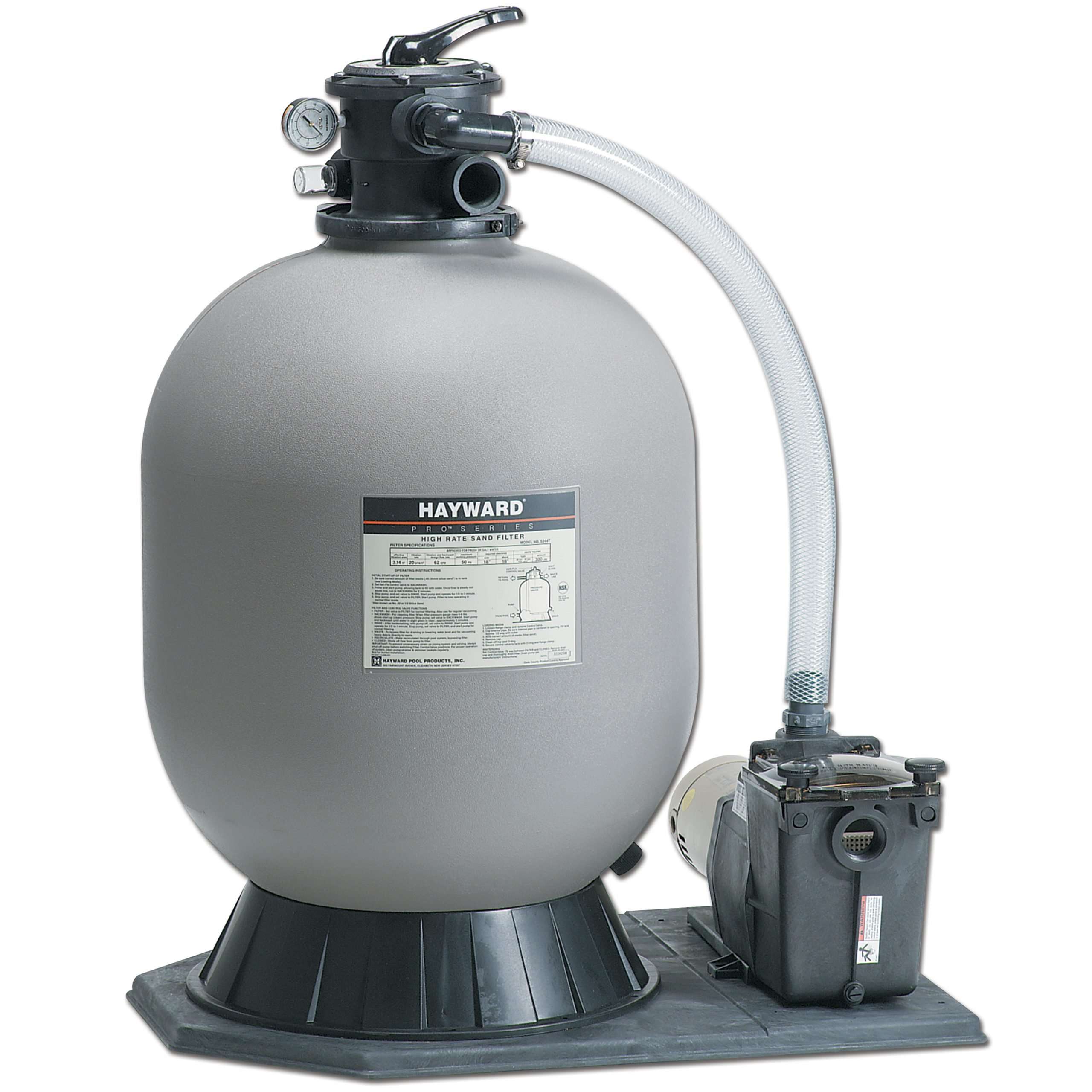 Hayward Pro Series 18 Inch Above Ground Pool Sand Filter ...