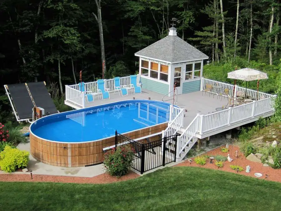 Hidden Water Pool Cost Vs. Above Ground Pool Cost
