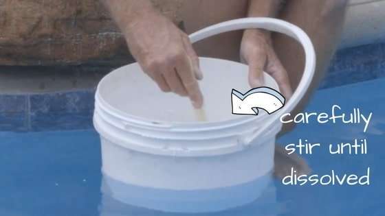 How to add calcium to a swimming pool the right way