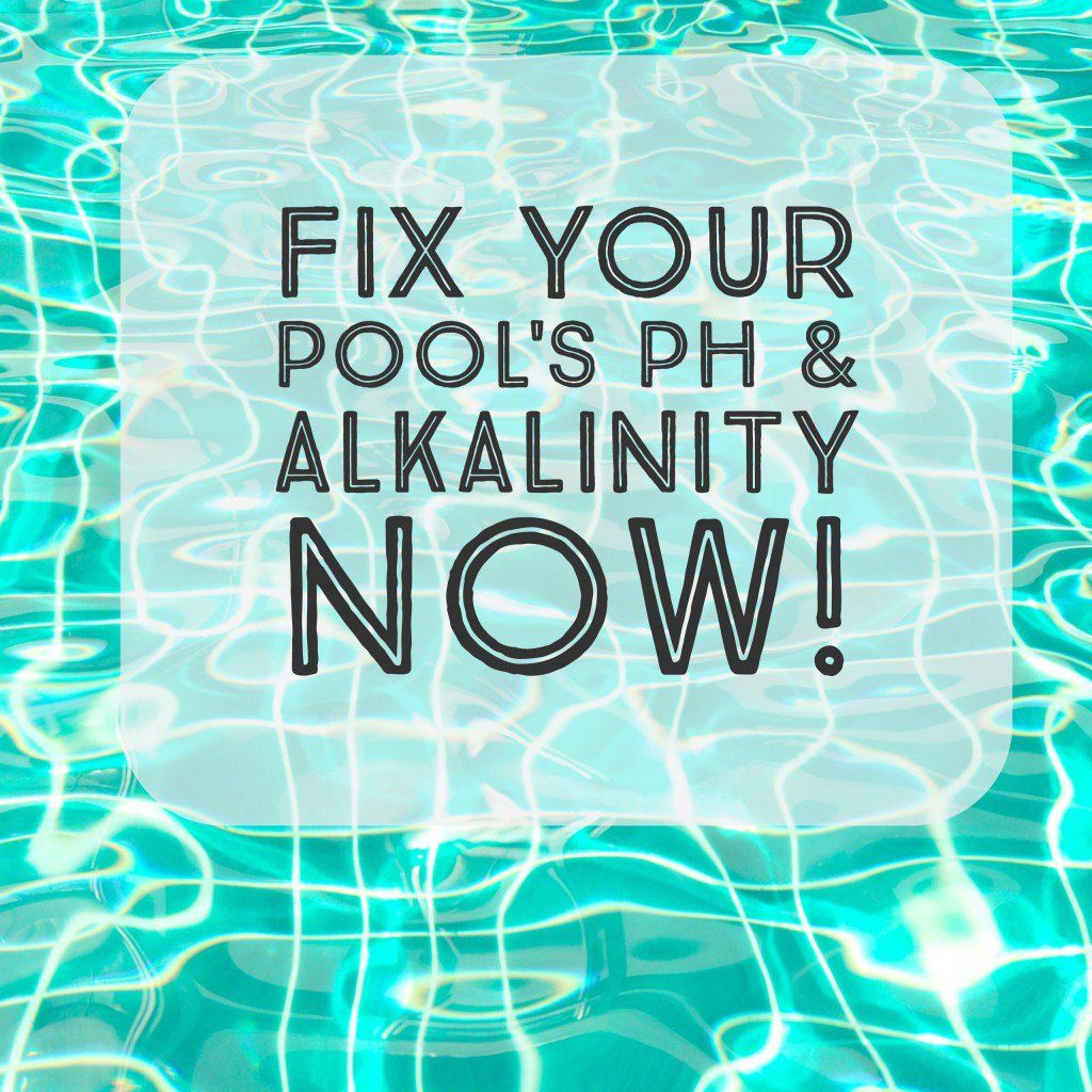 How to Lower Total Alkalinity and Adjust Ph in a Swimming Pool ...