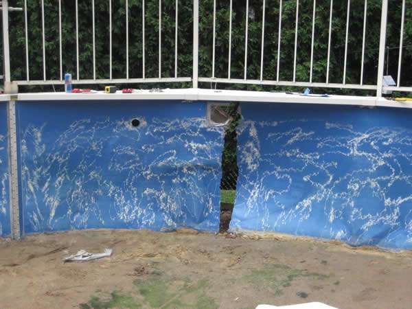 How To Patch A Hole In A Vinyl Pool LinerDownload Free ...
