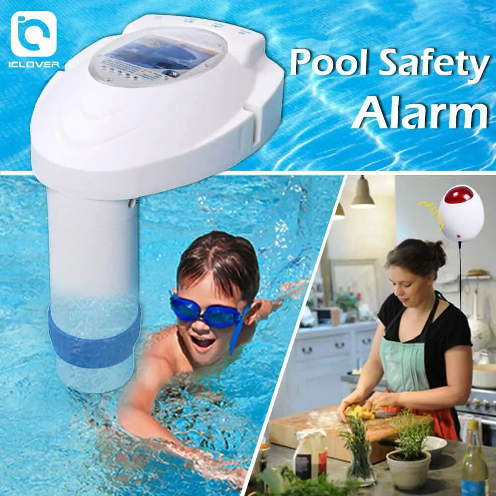 IClover Pool Alarm Electronic Monitoring System In