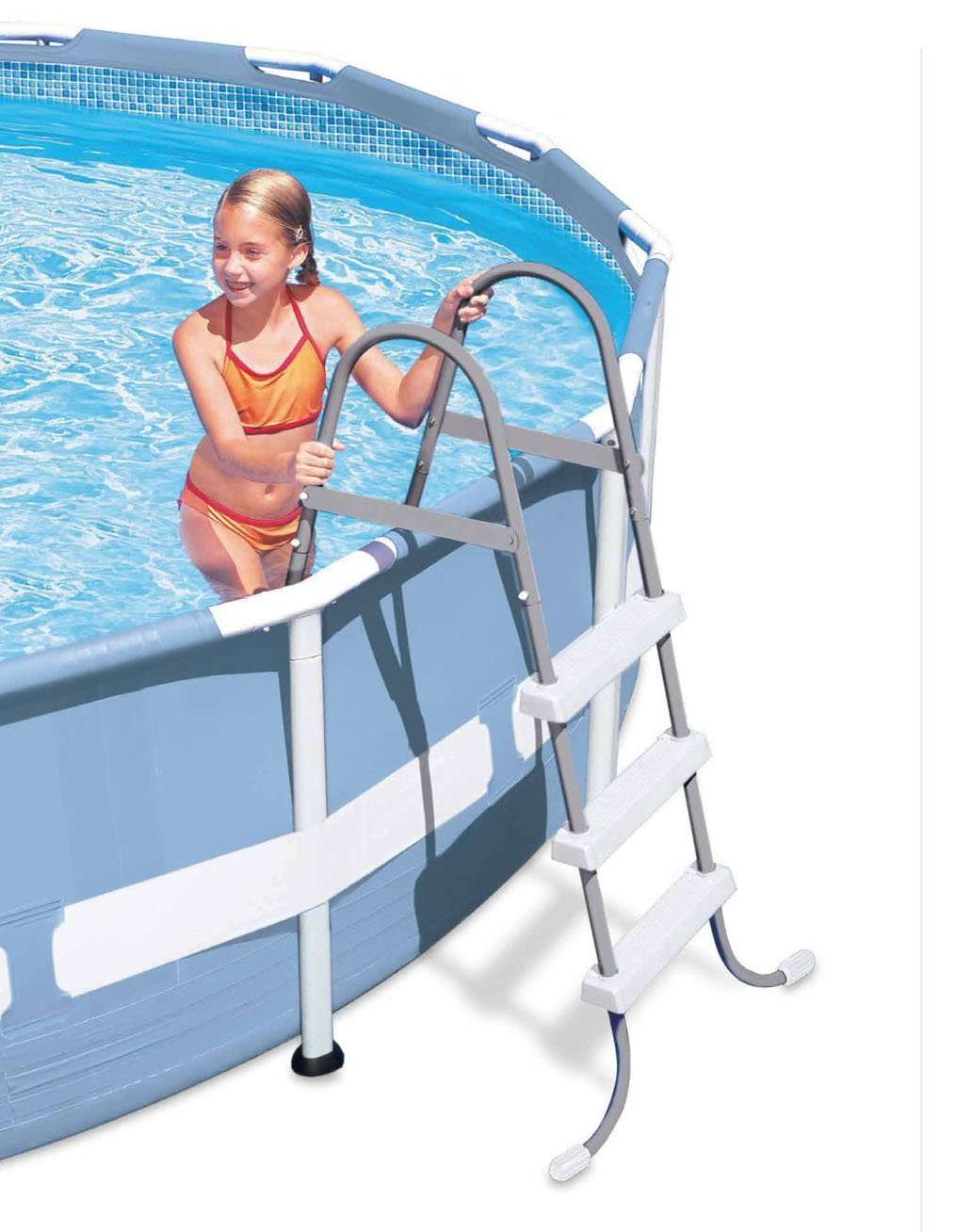 Intex Above Ground Pool Ladder for 42 Inch Wall Height ...