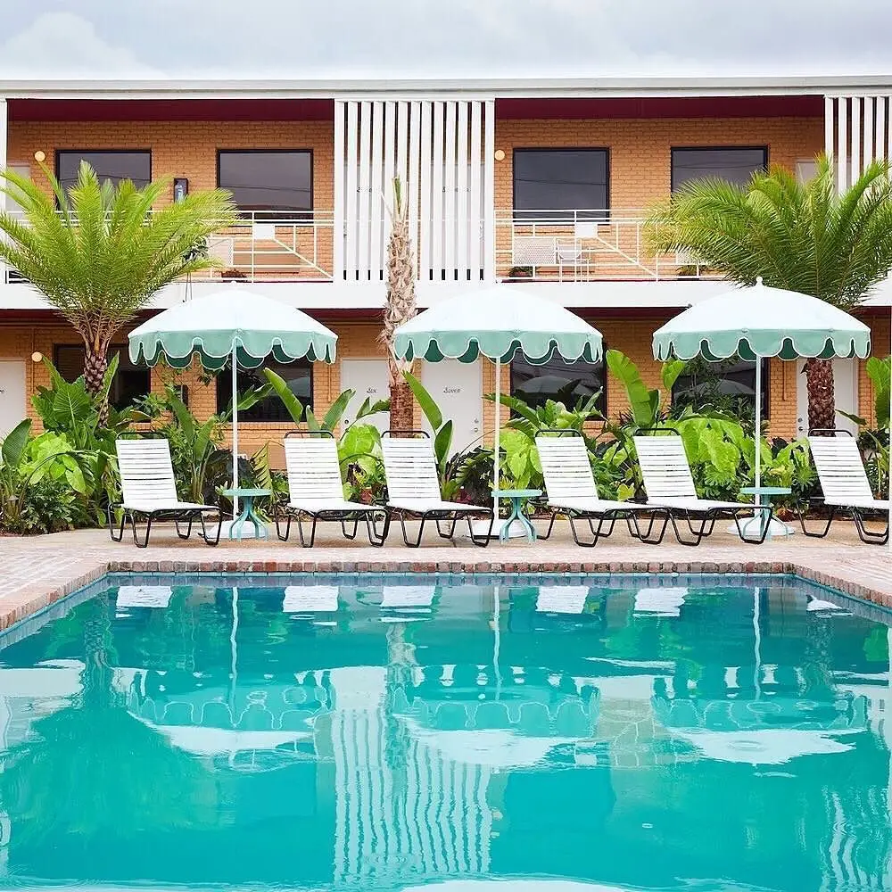 Island vibes in the most Caribbean city in the U.S. at @thedrifterhotel ...