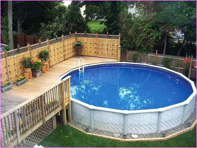 Level Backyard For Above Ground Pool : 16 Stylish Outdoor Above the ...