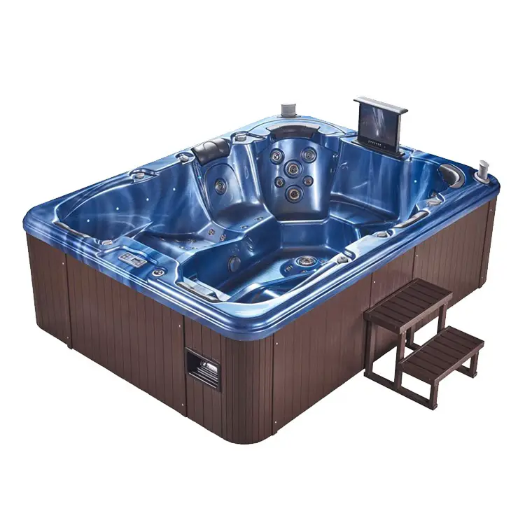 Manufacturer Price Jy8002 Balboa Hot Tub Outdoor For 6 Person Garden ...
