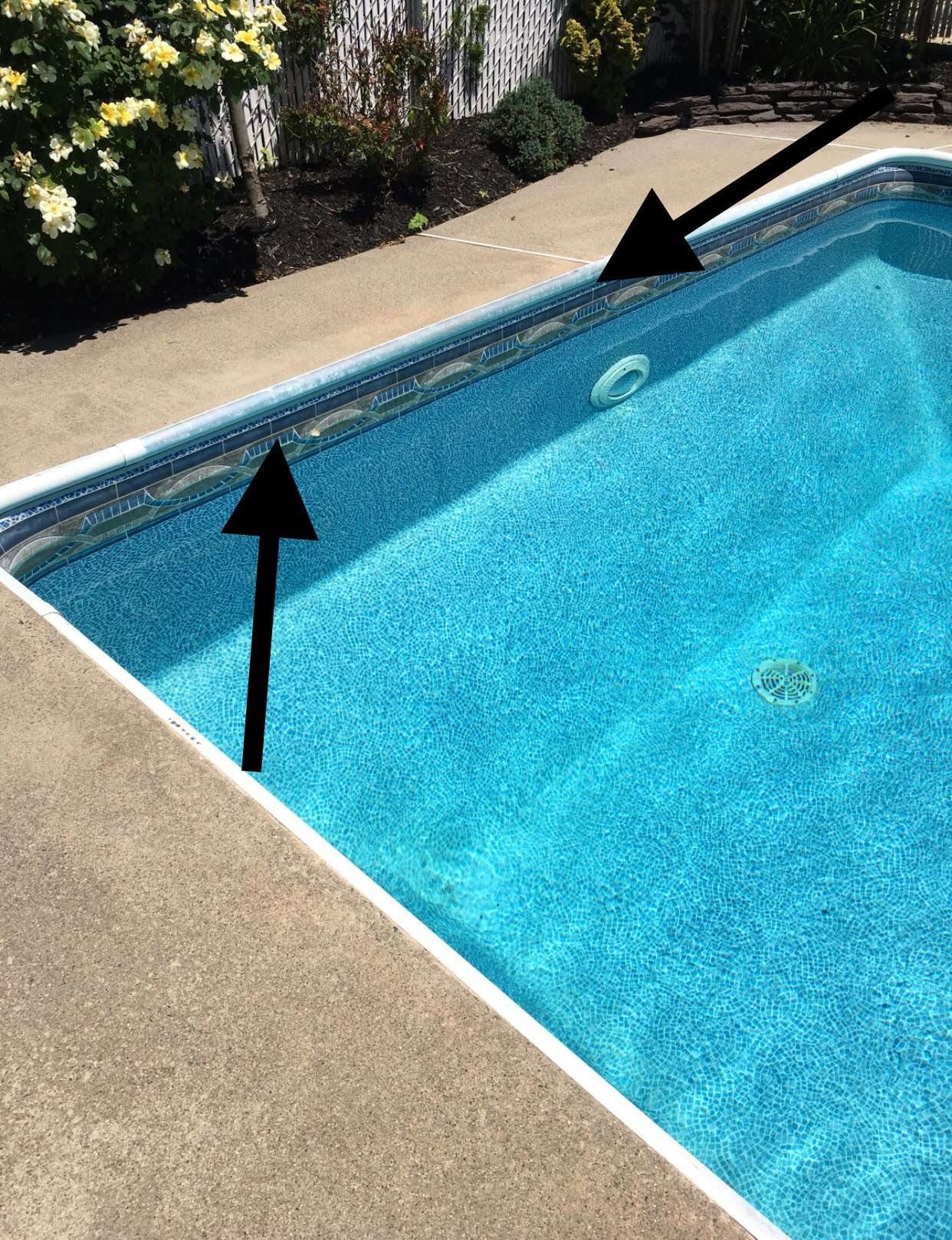 Paint to use for the outside trim of the pool