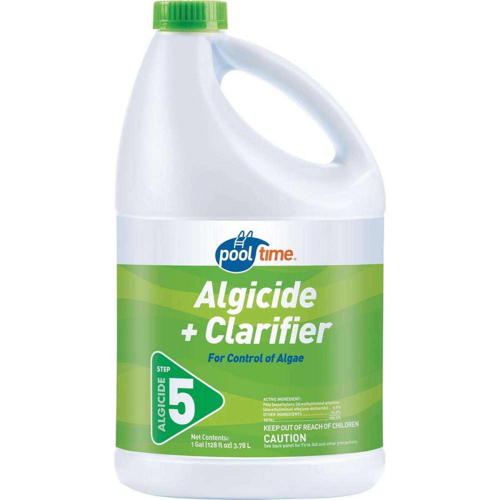 Pool Algaecide Clarifier Control Algae Clear Cloudy Water 2in1 Algicide ...