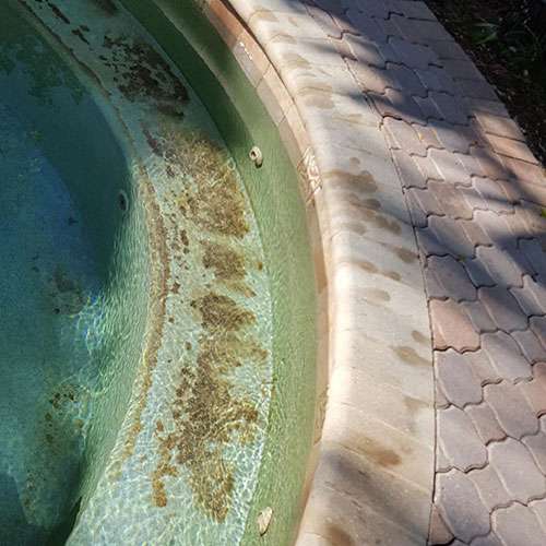 Pool Stain Gallery by Periodic Products and CuLator Metal Eliminator