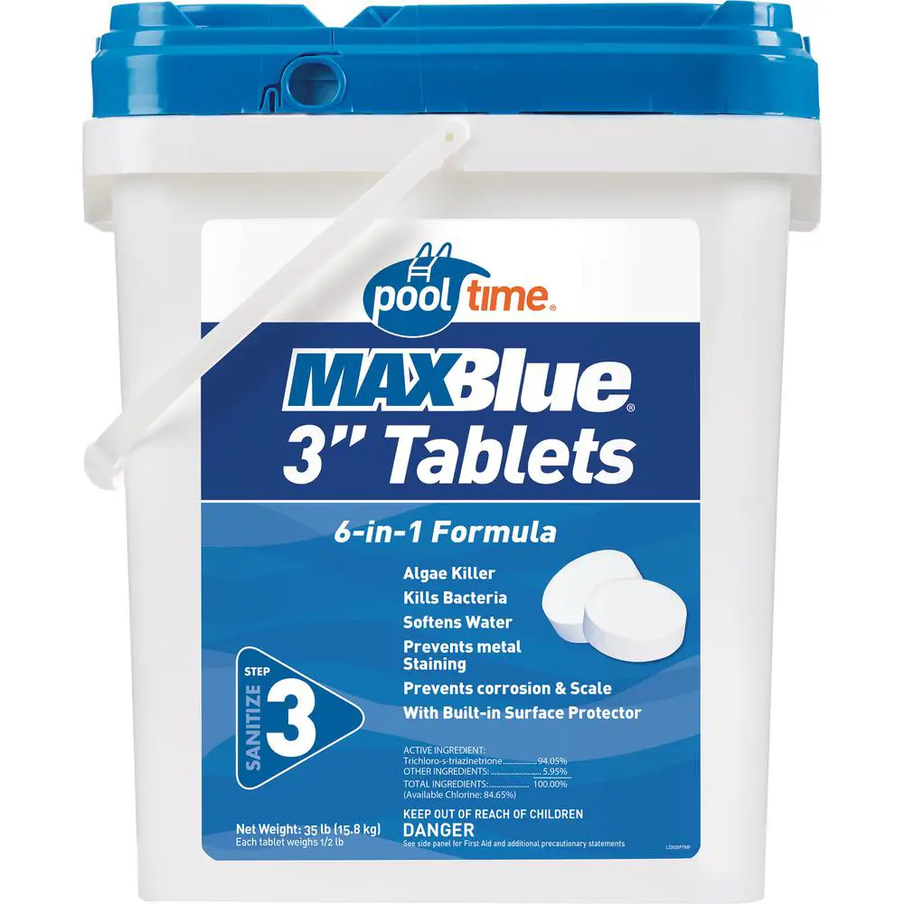 Pool Time MAXBlue 35 lb. 3 in. Tablets