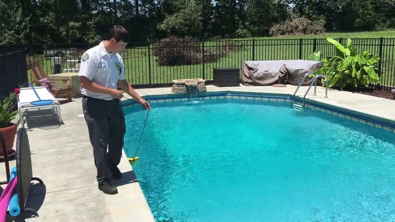 Pool Water Voltage Check Jul 20, 1 15 29 PM