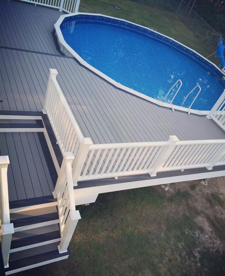 Prefabricated Deck Kits For Above Ground Pool