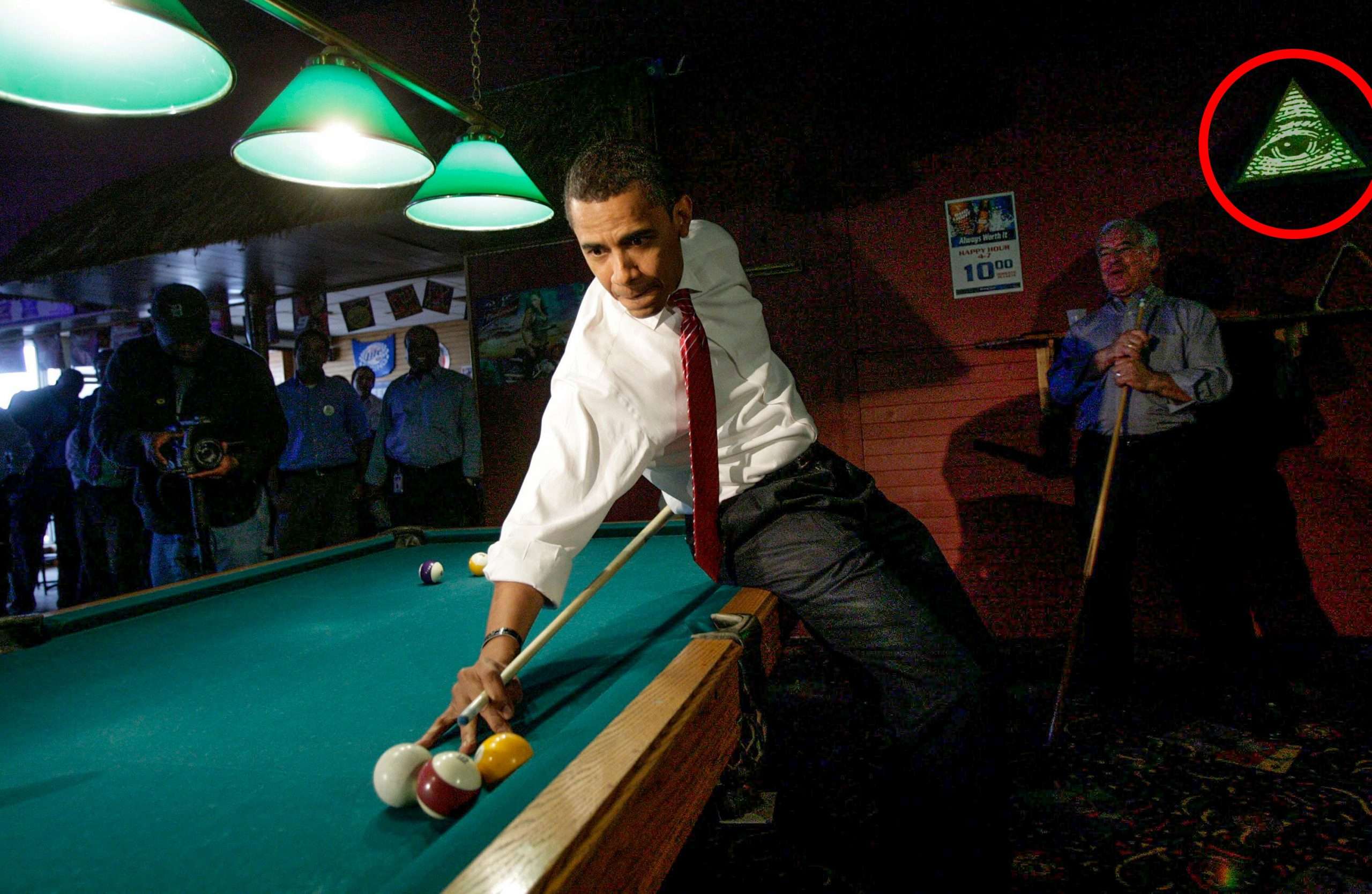 PsBattle: Barack Obama Playing Pool : photoshopbattles