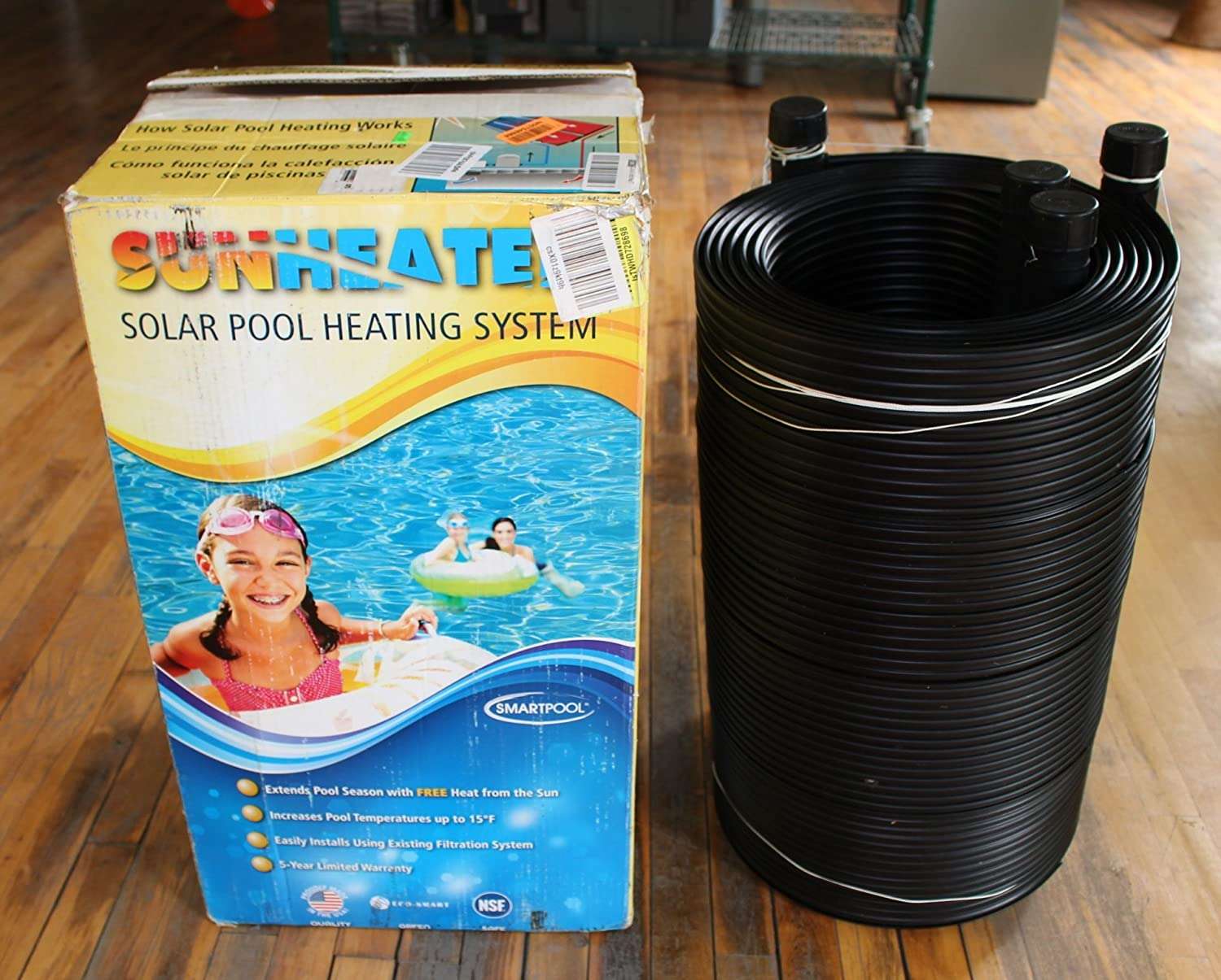 Smartpool WWS421P Sunheater Solar Pool Heater for Above ...