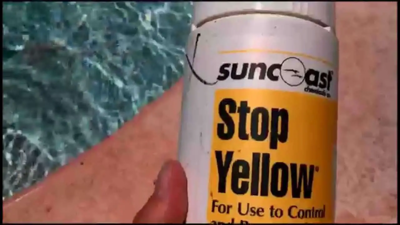 Suncoast Stop Yellow Swimming Pool Algaecide Treatment ...