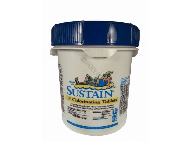 Sustain 6.6# 3â? Tabs Pail â Precision Pool and Spa