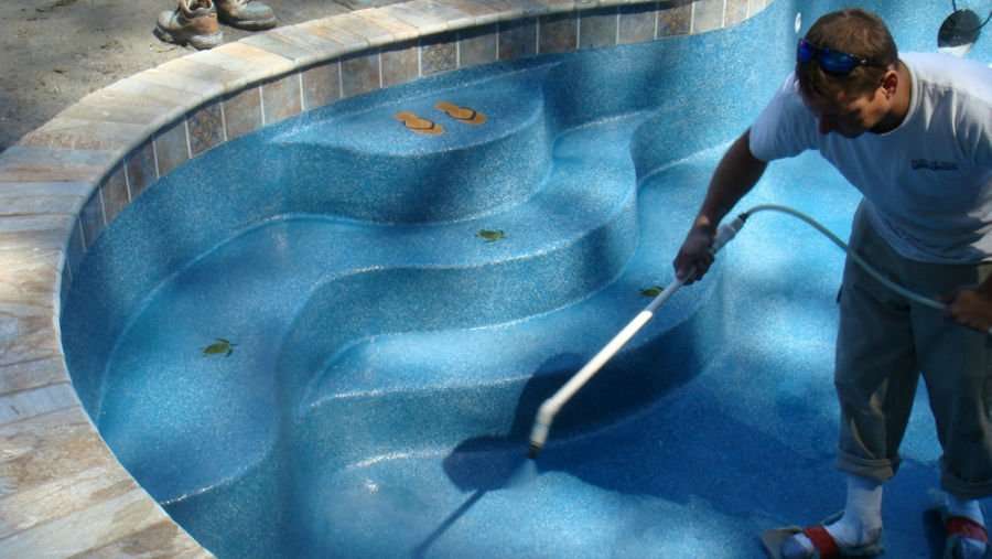 Swimming Pool Marcite, Resurfacing &  Plaster Repair