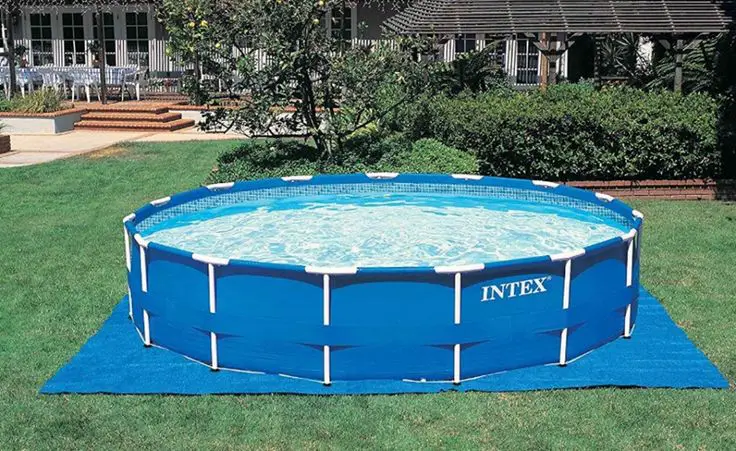 What To Put Under an Above Ground Pool on Grass?  PoolJudge ...
