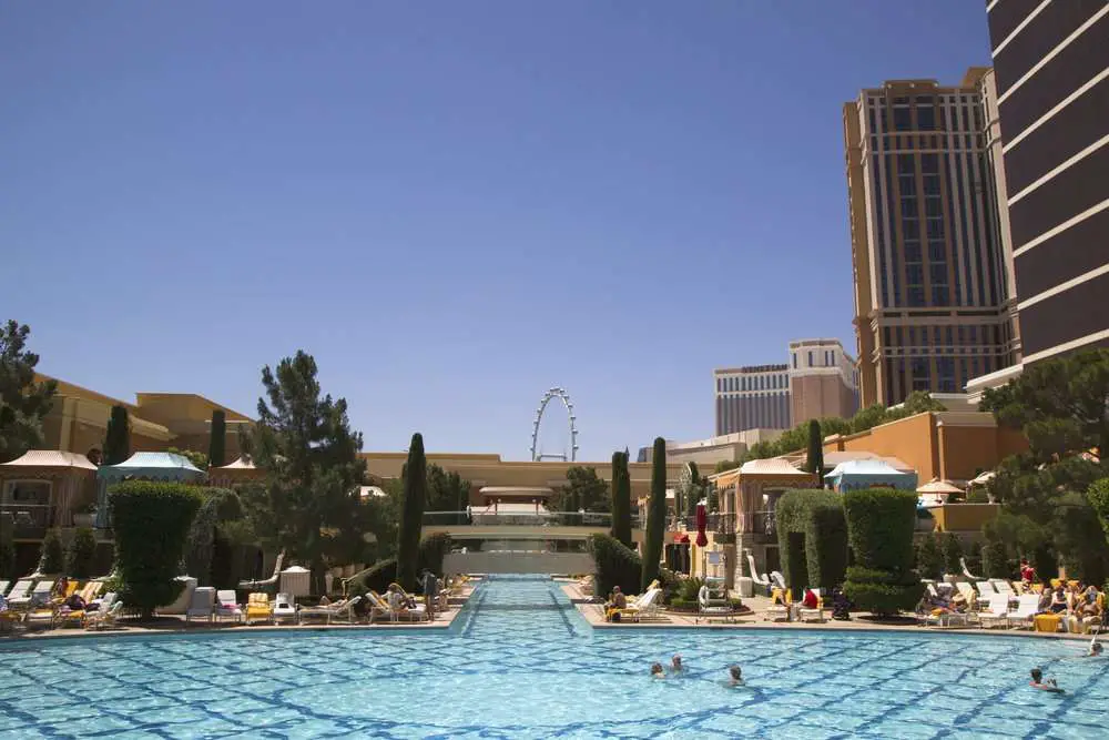 Which hotel has the best swimming pool in Las Vegas?