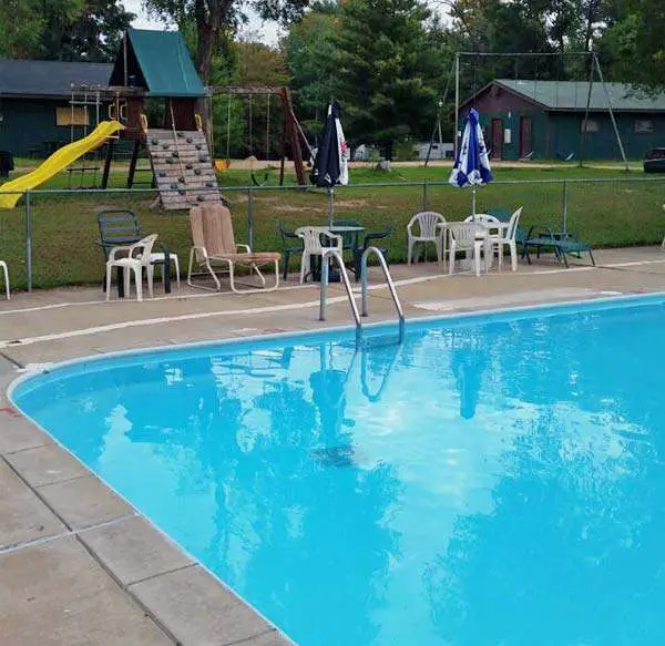 Wisconsin Campground Pool and Playground